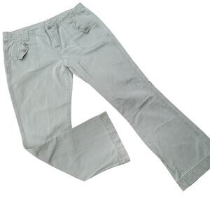 Levi's Fatigue Boot Cut Army Green Jeans Size 16